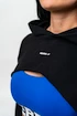 Dames hoodie Nebbia  Designer Cropped Hoodie black