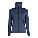 Dames hoodie Salewa  Agner Hybrid PL/DST Navy Blazer Melange 34