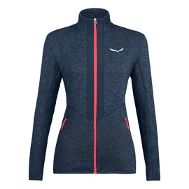 Dames hoodie Salewa Rocca 2 PL W Fleece Navy Blazer Melange/6080