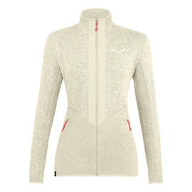 Dames hoodie Salewa Rocca 2 PL W Fleece Oatmeal Melange