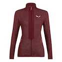 Dames hoodie Salewa  Rocca 2 PL W FZ Syrah Melange 36