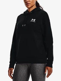 Dames hoodie Under Armour Essential Fleece Hoodie-BLK