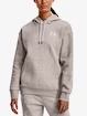 Dames hoodie Under Armour  Essential Fleece Hoodie-GRY