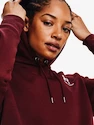 Dames hoodie Under Armour  Essential Fleece Hoodie-RED