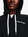 Dames hoodie Under Armour  Essential Script FZ-BLK