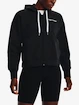 Dames hoodie Under Armour  Essential Script FZ-BLK