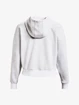 Dames hoodie Under Armour  Essential Script Hoodie-WHT