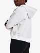 Dames hoodie Under Armour  Essential Script Hoodie-WHT