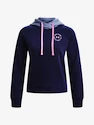 Dames hoodie Under Armour  Rival Fleece CB Hoodie-NVY