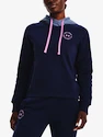 Dames hoodie Under Armour  Rival Fleece CB Hoodie-NVY