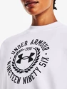 Dames hoodie Under Armour  Rival Fleece Crest Grp Crew-WHT