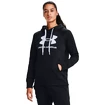 Dames hoodie Under Armour  Rival Fleece Logo Hoodie Black