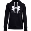 Dames hoodie Under Armour  Rival Fleece Logo Hoodie Black