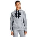 Dames hoodie Under Armour  Rival Fleece Logo Hoodie grey