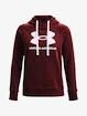 Dames hoodie Under Armour  Rival Fleece Logo Hoodie-RED