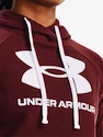 Dames hoodie Under Armour  Rival Fleece Logo Hoodie-RED