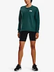 Dames hoodie Under Armour  Rival Fleece Oversize Crew-GRN