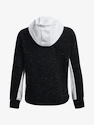 Dames hoodie Under Armour  Rival + FZ Hoodie-BLK