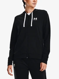 Dames hoodie Under Armour Rival Terry FZ Hoodie-BLK