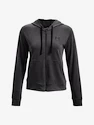 Dames hoodie Under Armour  Rival Terry FZ Hoodie-GRY