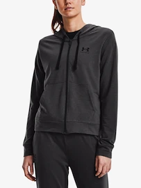 Dames hoodie Under Armour Rival Terry FZ Hoodie-GRY