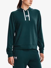 Dames hoodie Under Armour Rival Terry Hoodie-GRN