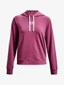 Dames hoodie Under Armour  Rival Terry Hoodie-PNK