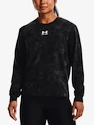 Dames hoodie Under Armour  Rival Terry Print Crew-BLK