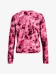 Dames hoodie Under Armour  Rival Terry Print Crew-PNK