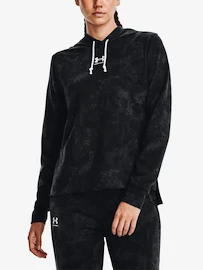 Dames hoodie Under Armour Rival Terry Print Hoodie-BLK