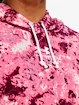 Dames hoodie Under Armour  Rival Terry Print Hoodie-PNK