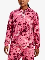 Dames hoodie Under Armour  Rival Terry Print Hoodie-PNK