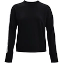 Dames hoodie Under Armour  Rival Terry Taped Crew-BLK