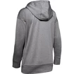 Dames hoodie Under Armour  Synthetic Fleece Chenille Logo PO Hooodie grey