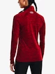 Dames hoodie Under Armour  Tech 1/2 Zip - Twist-RED