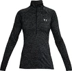 Dames hoodie Under Armour  Tech Half Zip Twist black