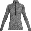 Dames hoodie Under Armour  Tech Half Zip Twist black