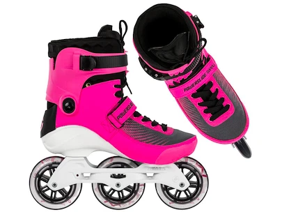 Dames inlineskates Powerslide  Swell Electric Pink 100 Trinity