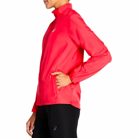 Asics silver jacket dames sale