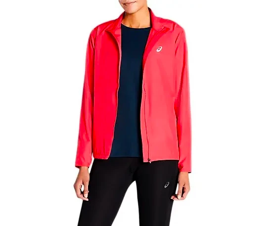 Dames jas Asics Silver Jacket Pink L Sportega