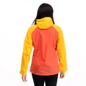 Dames jas Bergans  Microlight W Jacket Brick/Light Golden Yellow