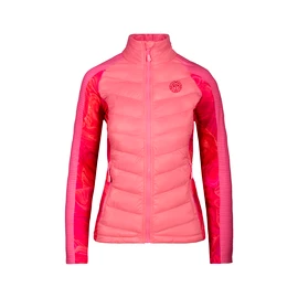 Dames jas BIDI BADU Dania Tech Down Jacket Berry