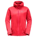 Dames jas Jack Wolfskin  Pack & Go Shell Tulip Red