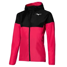 Dames jas Mizuno  Training Hooded Jacket Rose Red