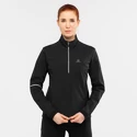 Dames jas Salomon  Agile Softshell Jacket Black