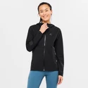 Dames jas Salomon  Bonatti Waterproof Jacket Black