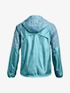 Dames jas Under Armour  Impasse Trail Storm Jkt-BLU