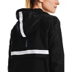 Dames jas Under Armour  Run Anywhere Anorak-BLK