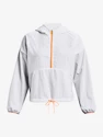 Dames jas Under Armour  Woven Graphic Jacket-WHT