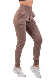 Dames joggingbroek Nebbia High-Waist Loose Fit Sweatpants "Feeling Good" 409 brown